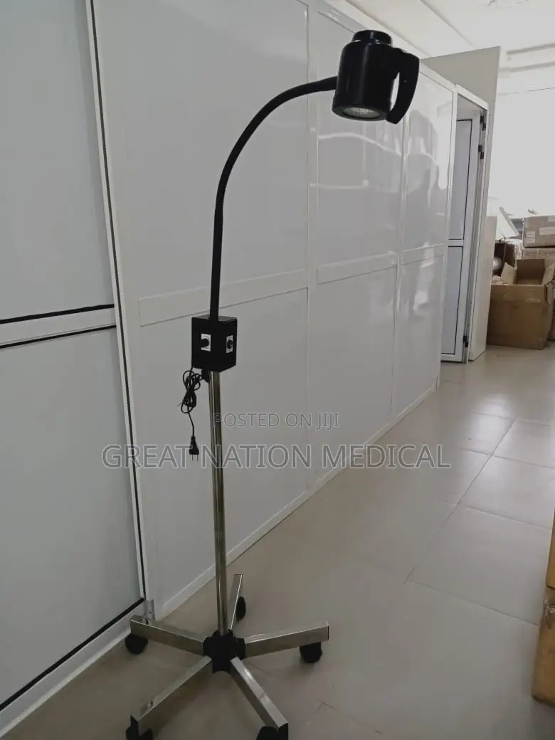 Angle Poise Halogen Examination Chrome Base