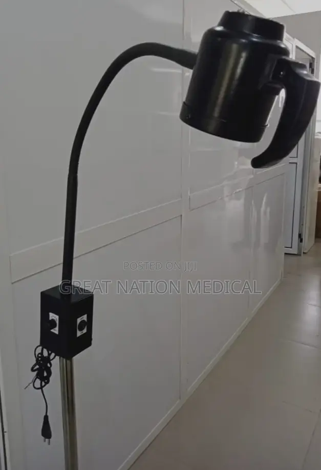 Angle Poise Halogen Examination Chrome Base