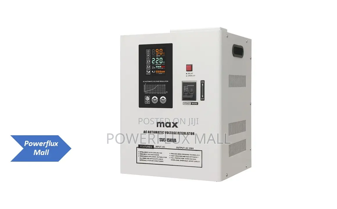 MAX 15kva SERVO Stabilizer 80-260v