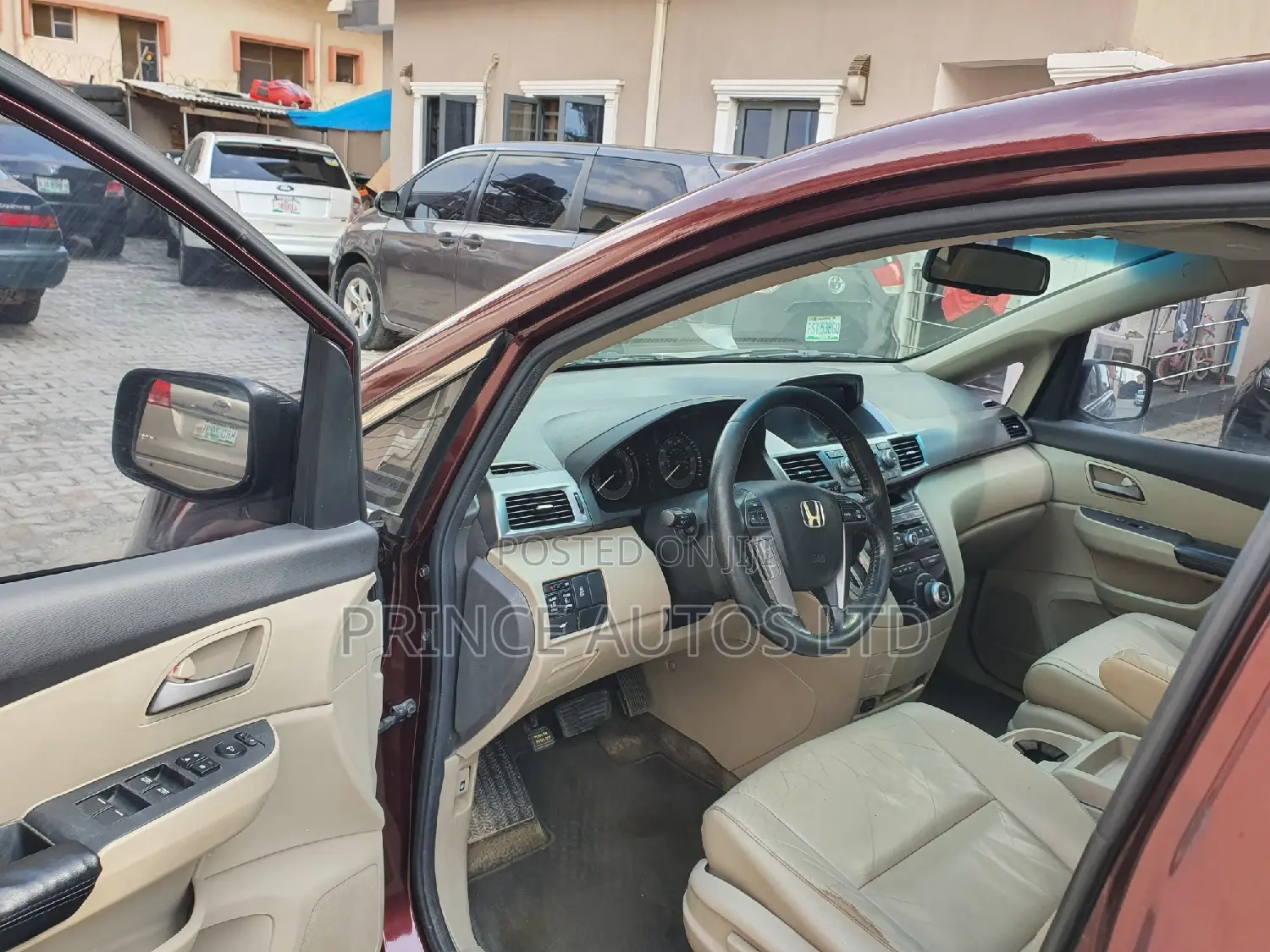 Honda Odyssey EX-L 2013 Burgundy