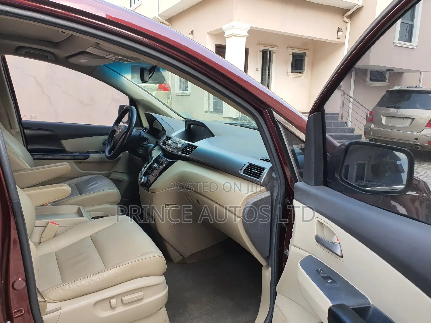 Honda Odyssey EX-L 2013 Burgundy