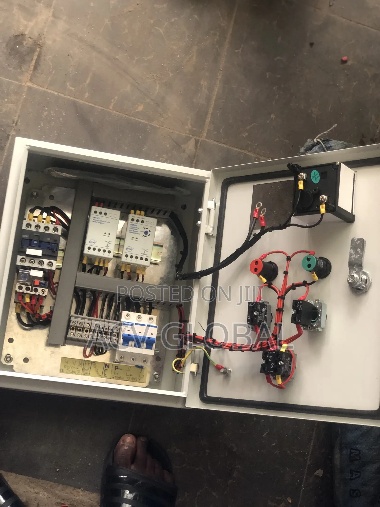 5.5hp Control Panel