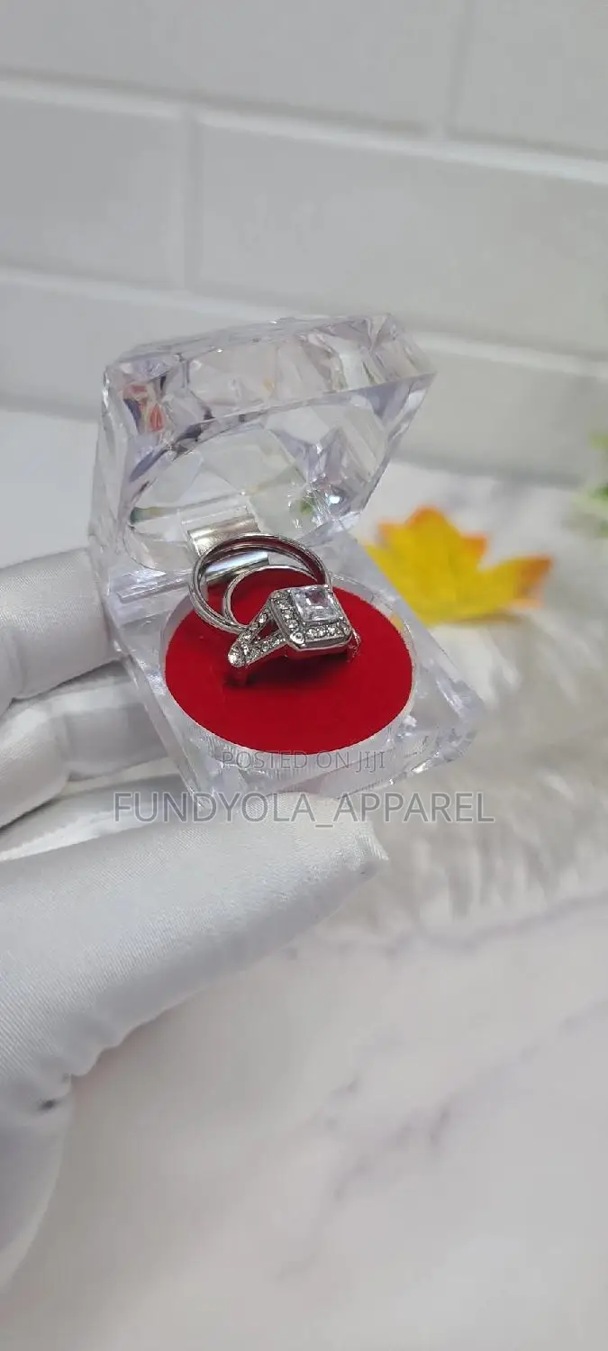 Titanium Steel Wedding Set