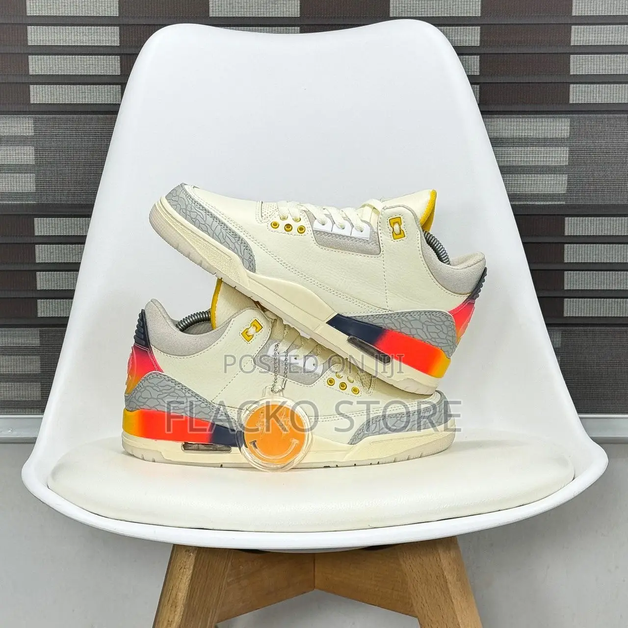 Original Air Jordan 3 Retro X J Balvin Sneakers