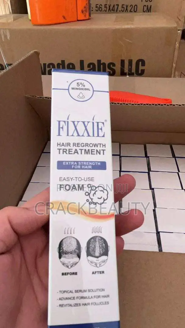 FIXXIE 5% Minoxidil Foam for Hair Regrowth Treatment