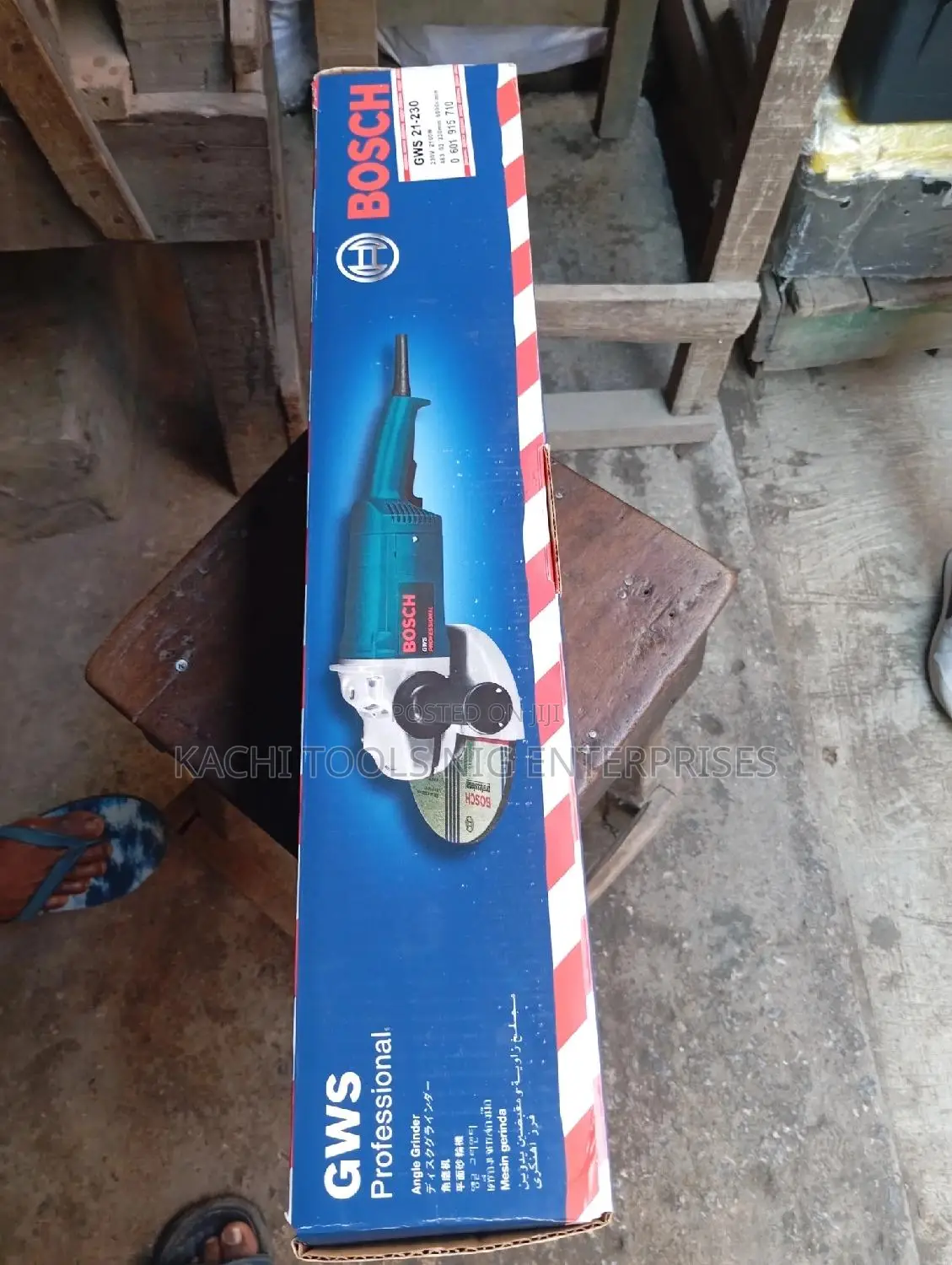 Original 9" Bosch Angel Grinding Machine