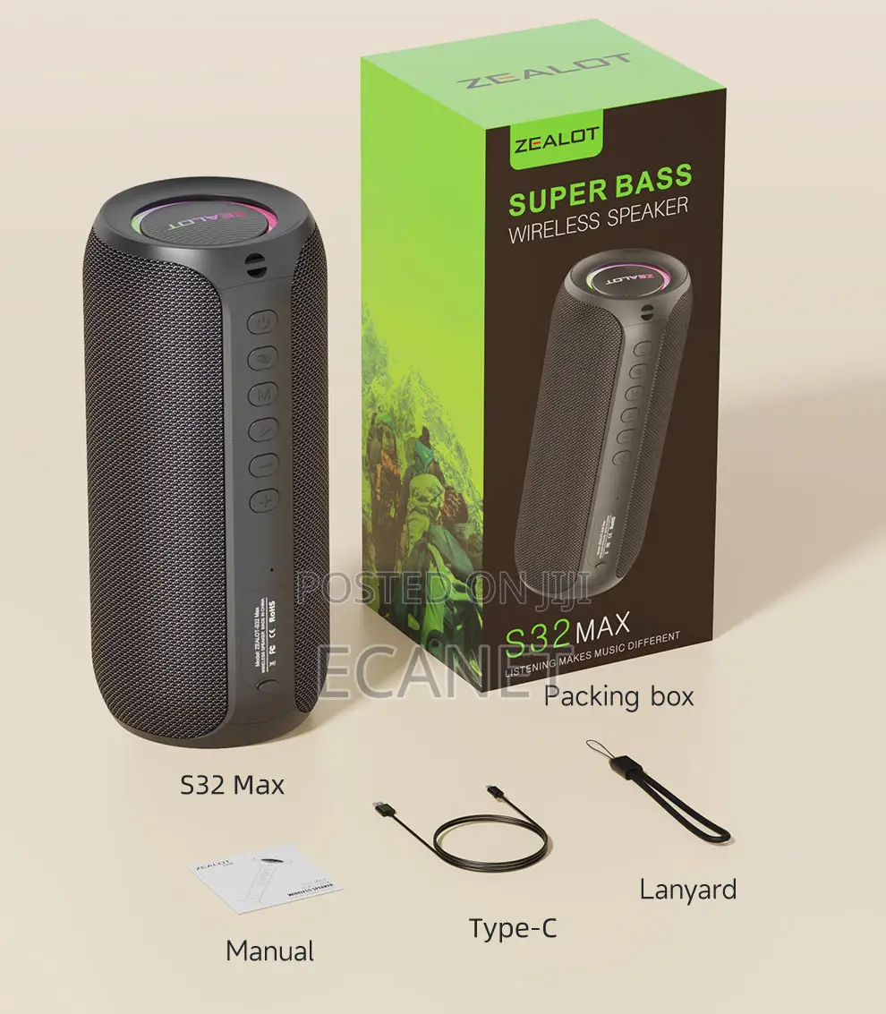 S32 Max Portable Bluetooth Speaker