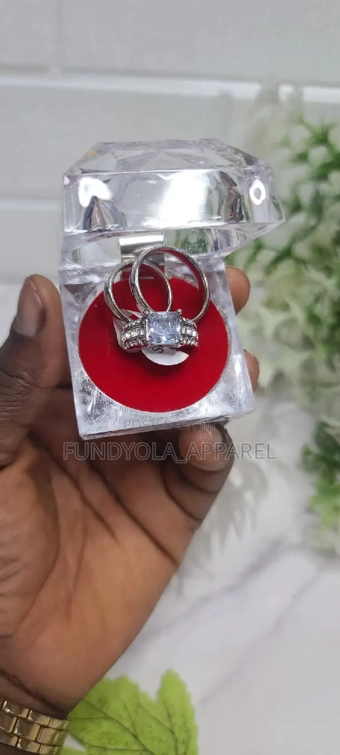 Titanium Steel Wedding Set