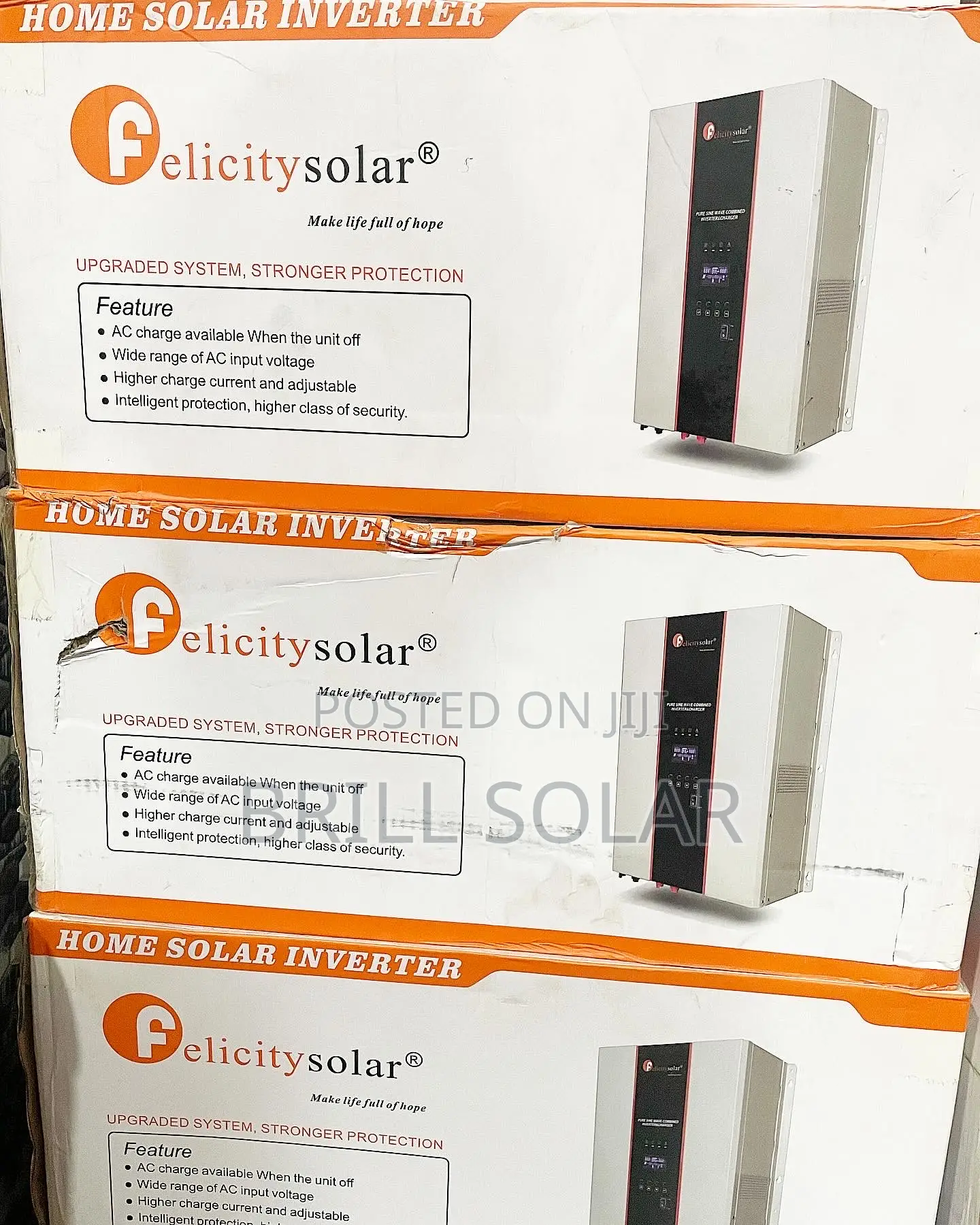 7.5kva, 48v Felicity Pure Sine Wave Hybrid Inverter - Ivpm