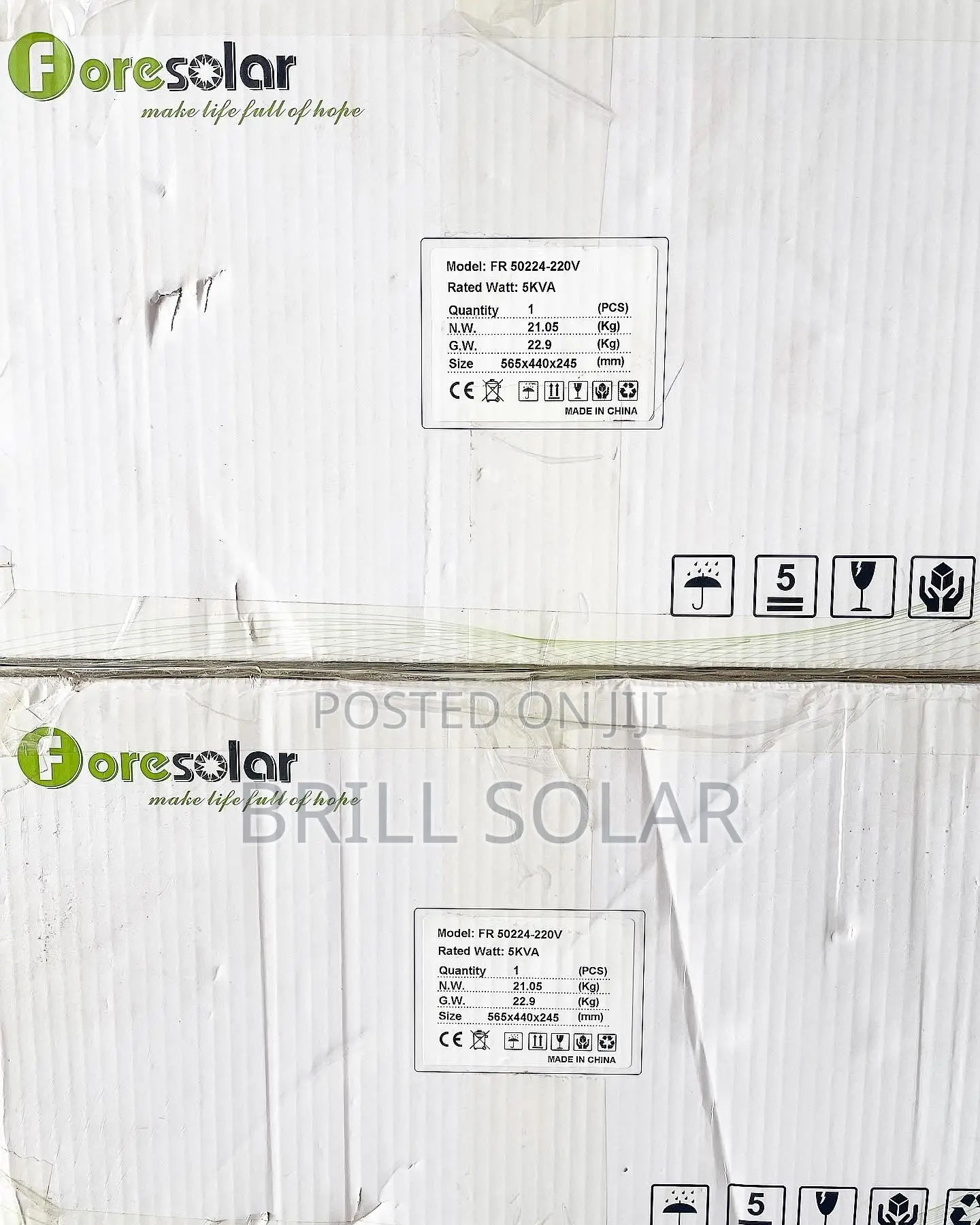 5KVA, 24V FORESOLAR Pure Sine Wave Inverter