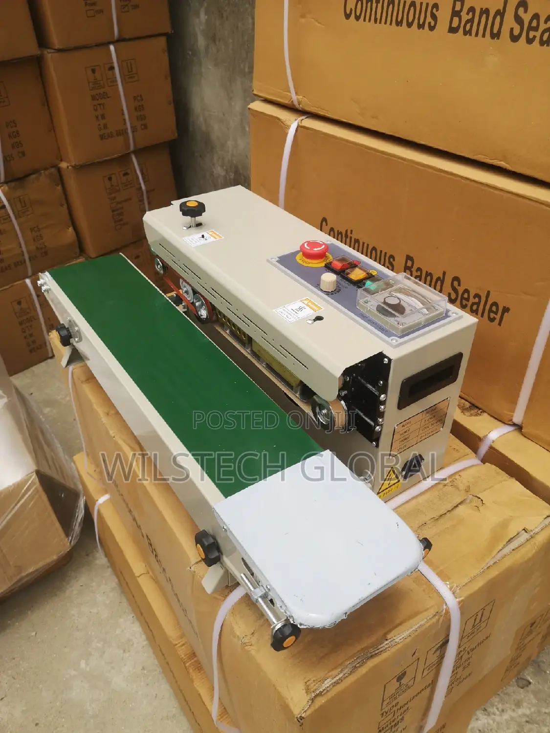 Automatic Horizontal Plastic Film Bags Heat Sealing Machine