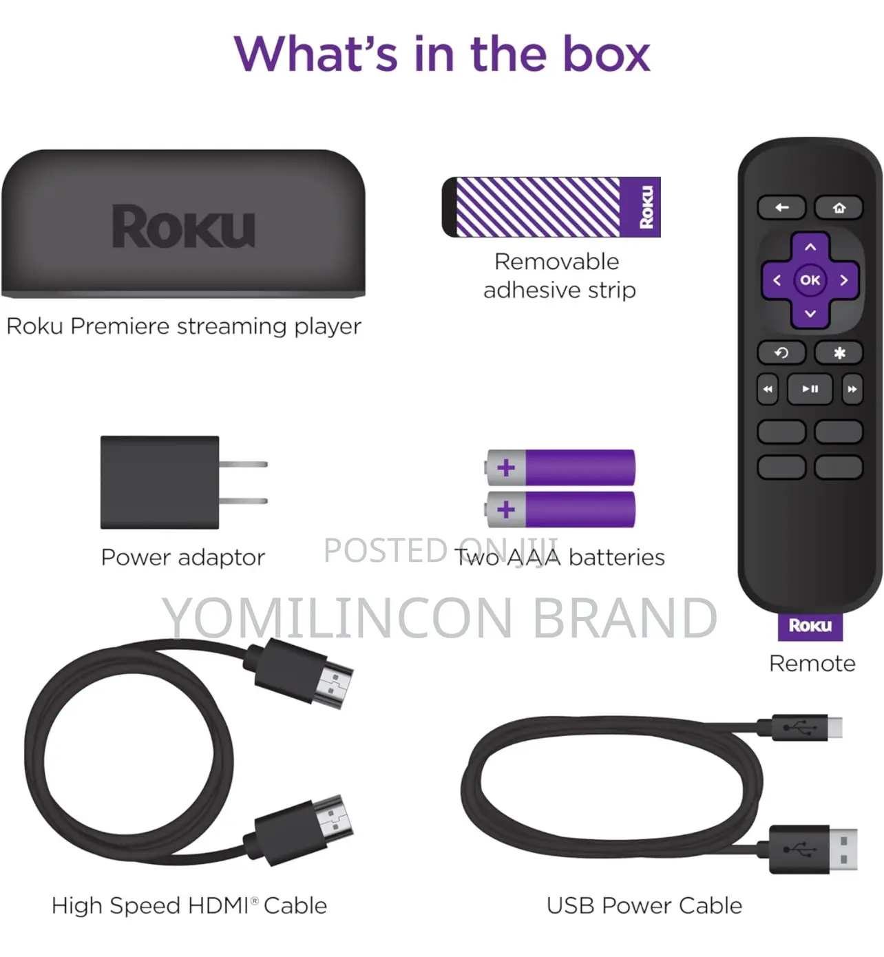 Roku Premiere | HD//HDR Streaming Media Player