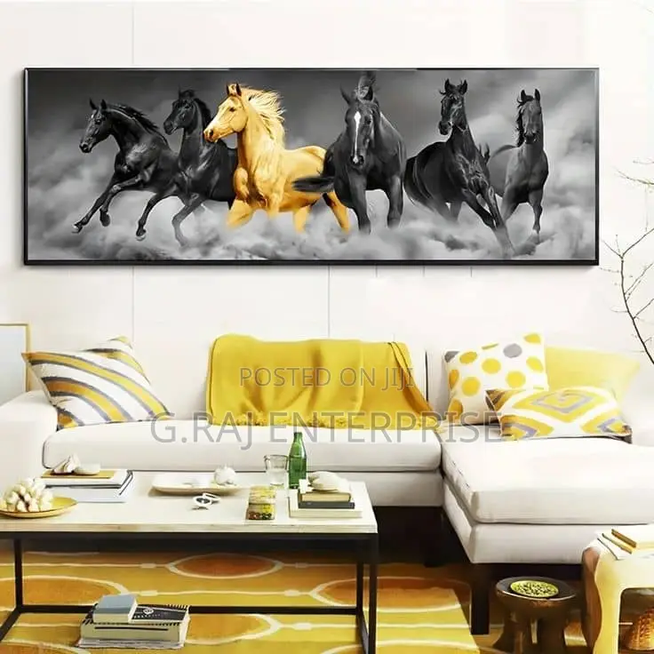 Wild Horse Canvas With Frame Pay on Delivery Ikorodu