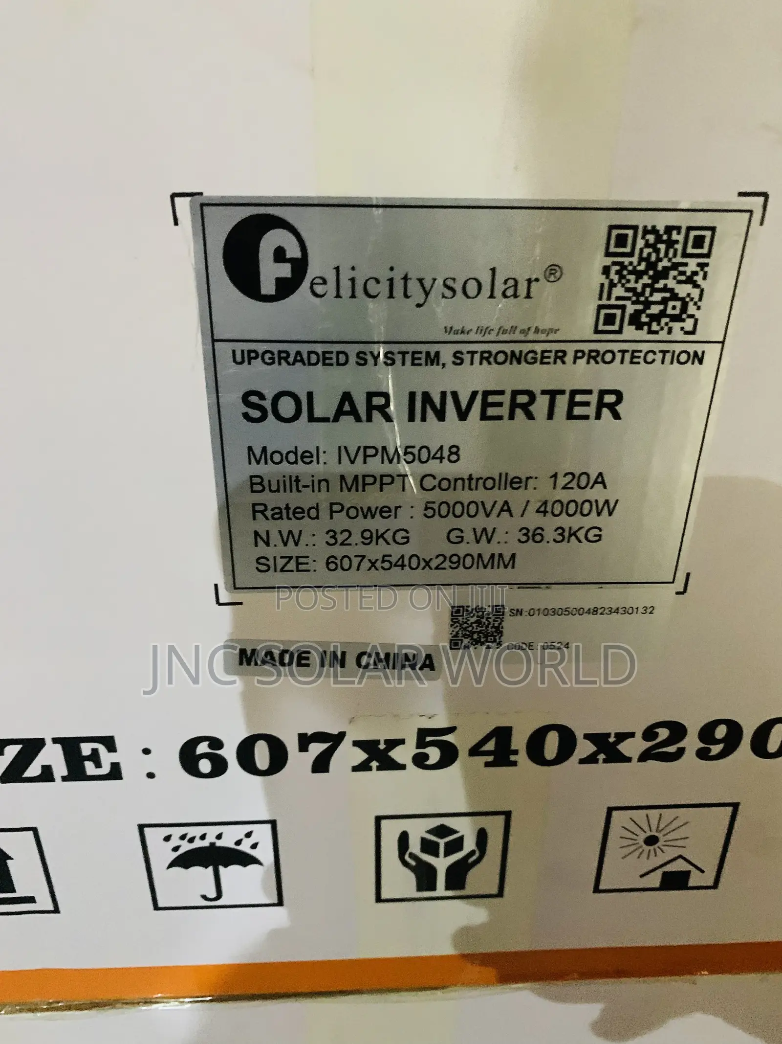 5kva/48v Felicitysolar Inverter Hybrid