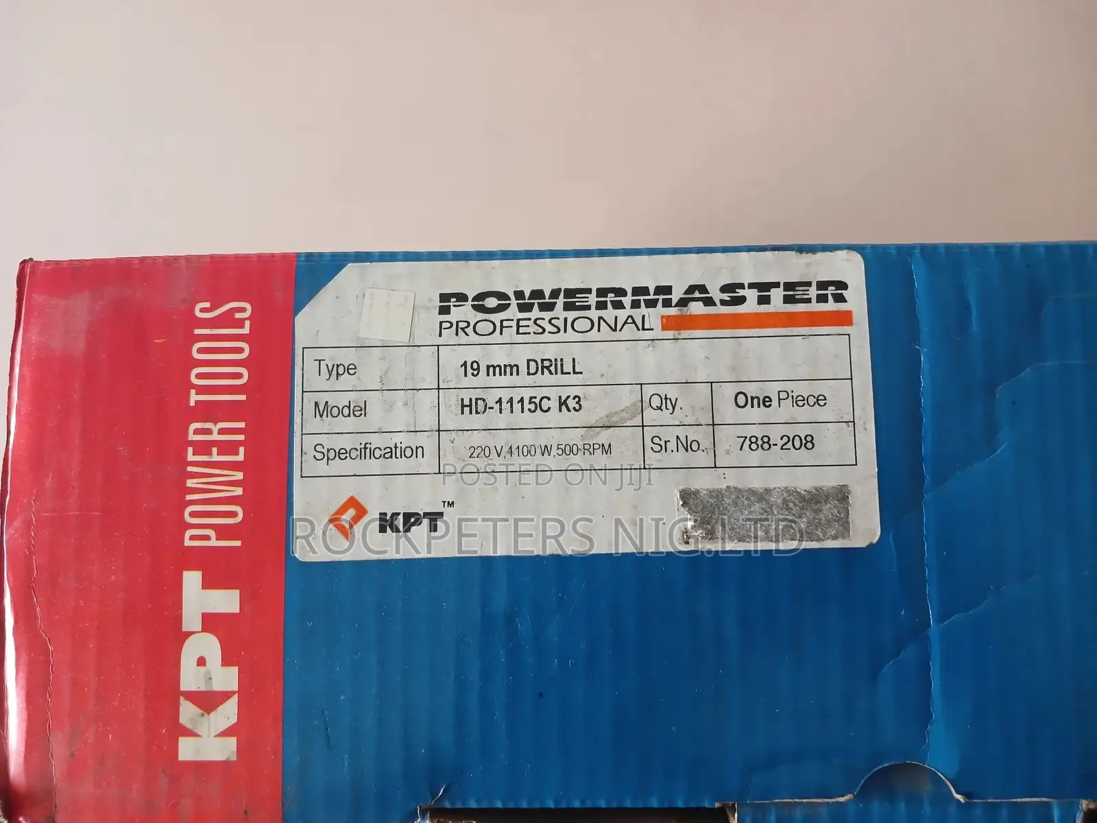 Kpt 19mm Magnetic Drill Hd-1115c K3