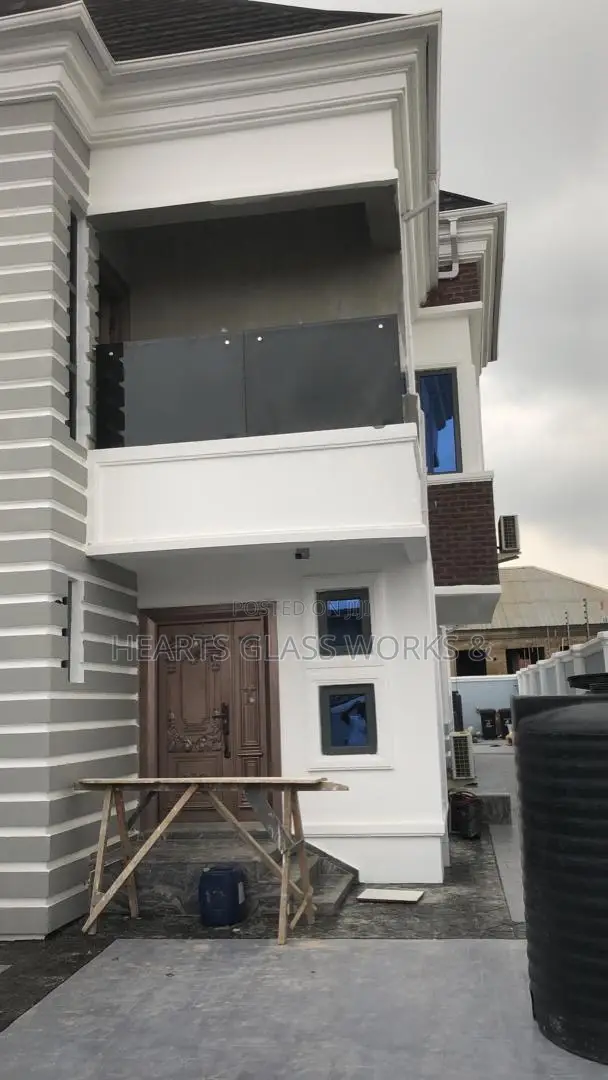 10mm Tempered Grey Glass For Exterior Balustrade