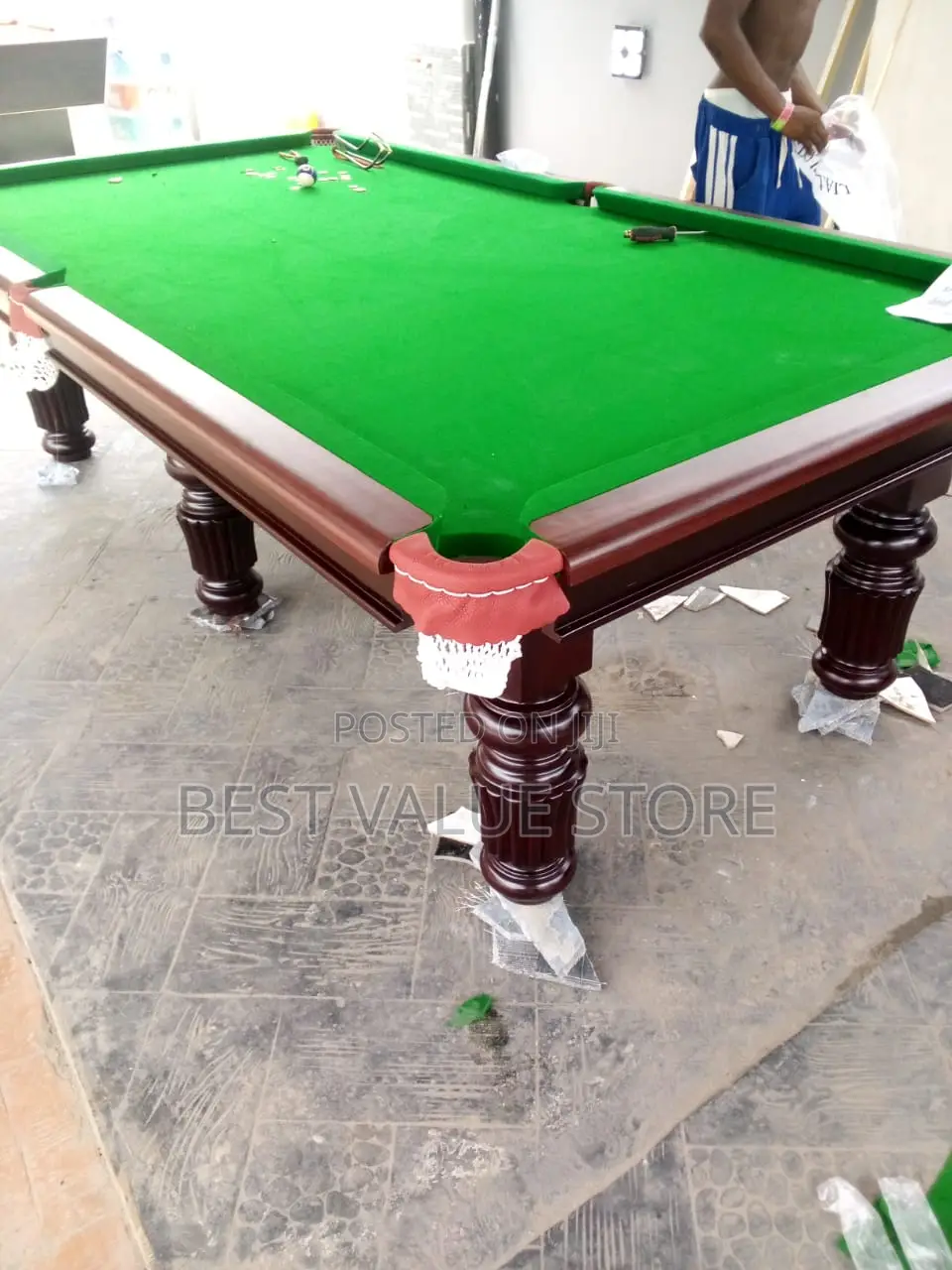 9ft Luxury Snooker Pool With Accessories