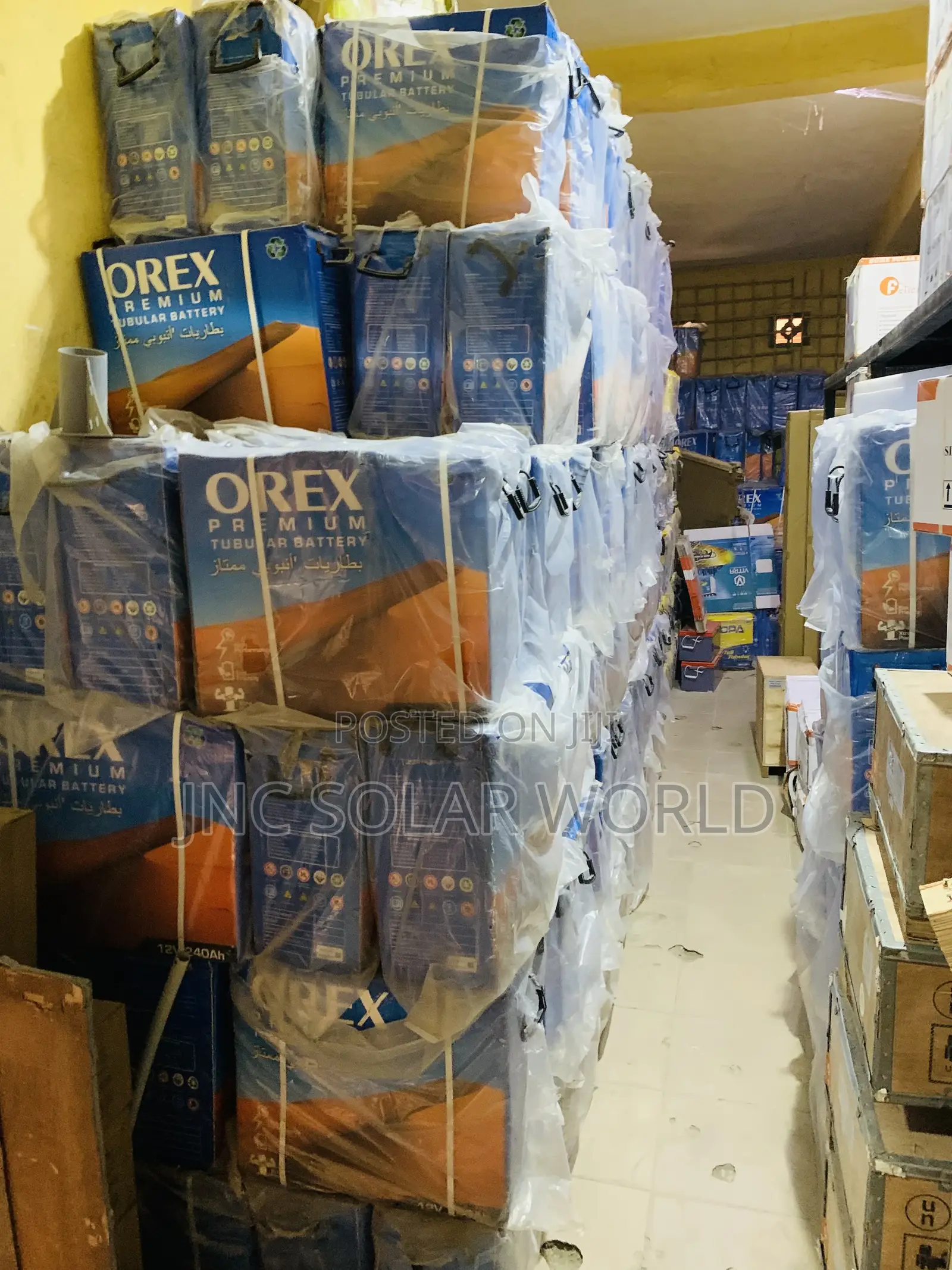 240ah /12v Orex Tubular Battery