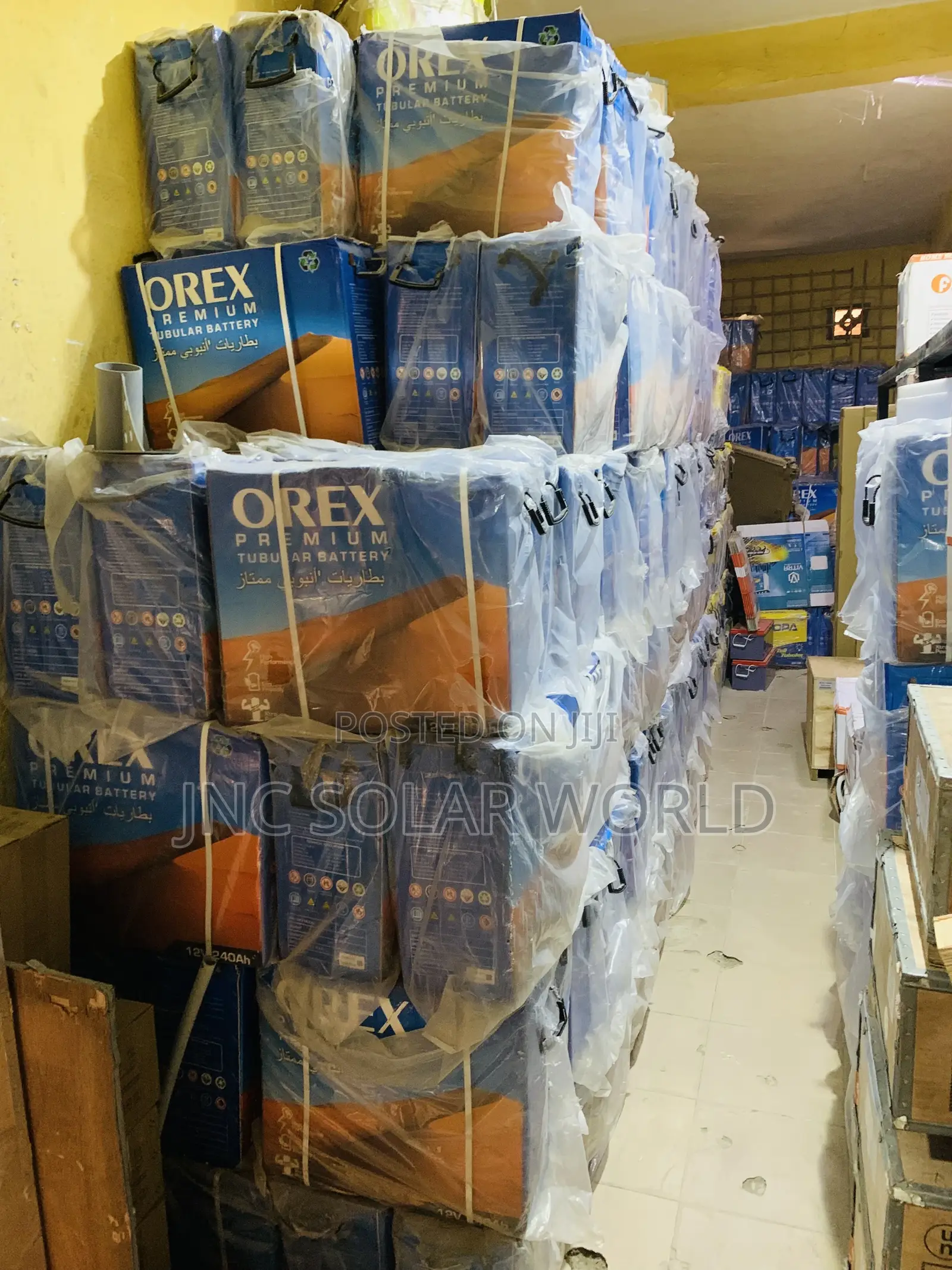 240ah /12v Orex Tubular Battery