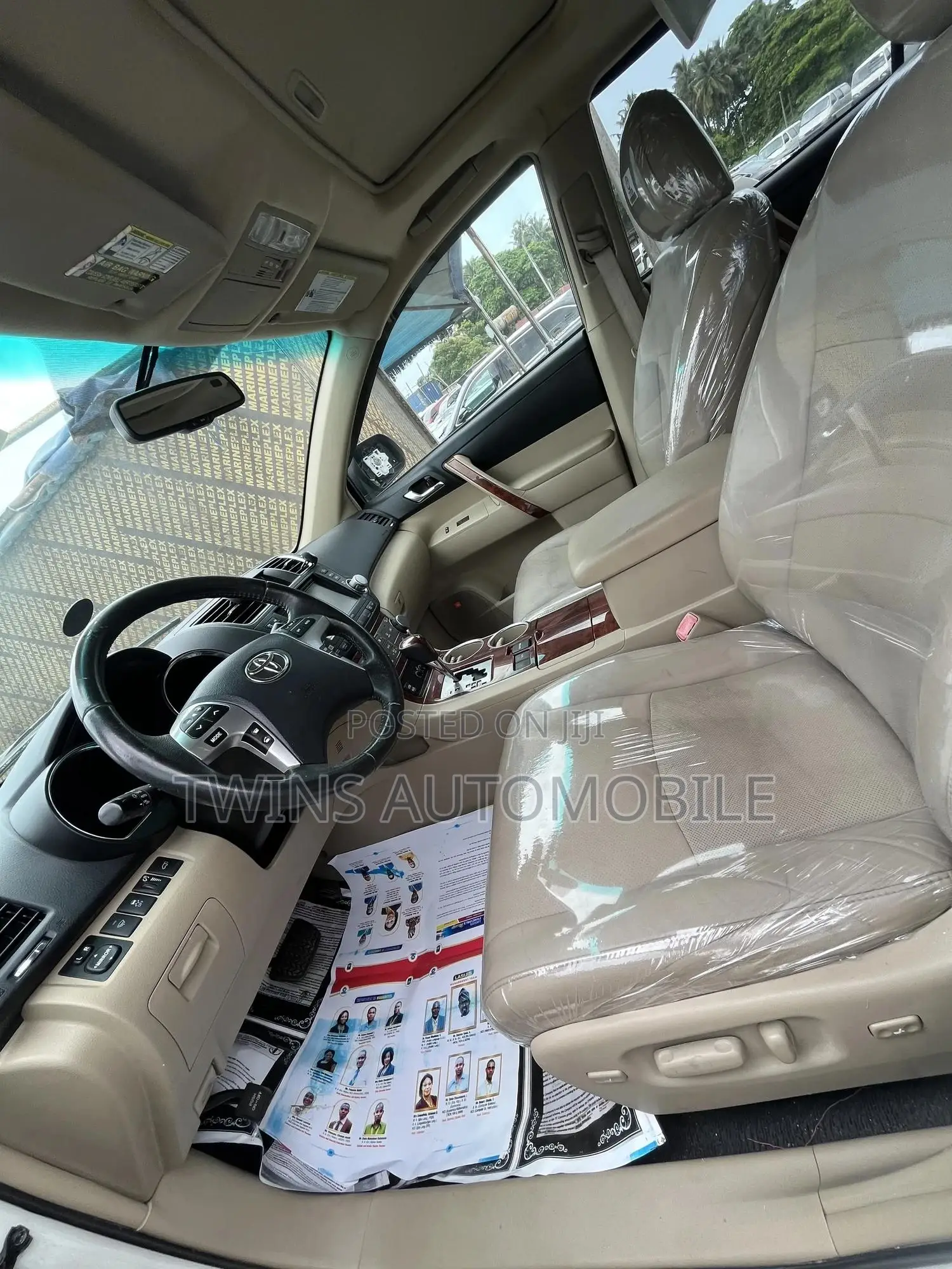 Toyota Highlander Limited 2012 White