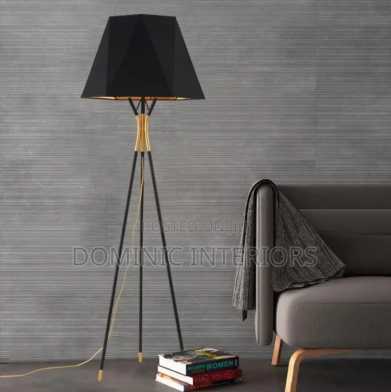 Creative Three-Legged Back Floor Lamp