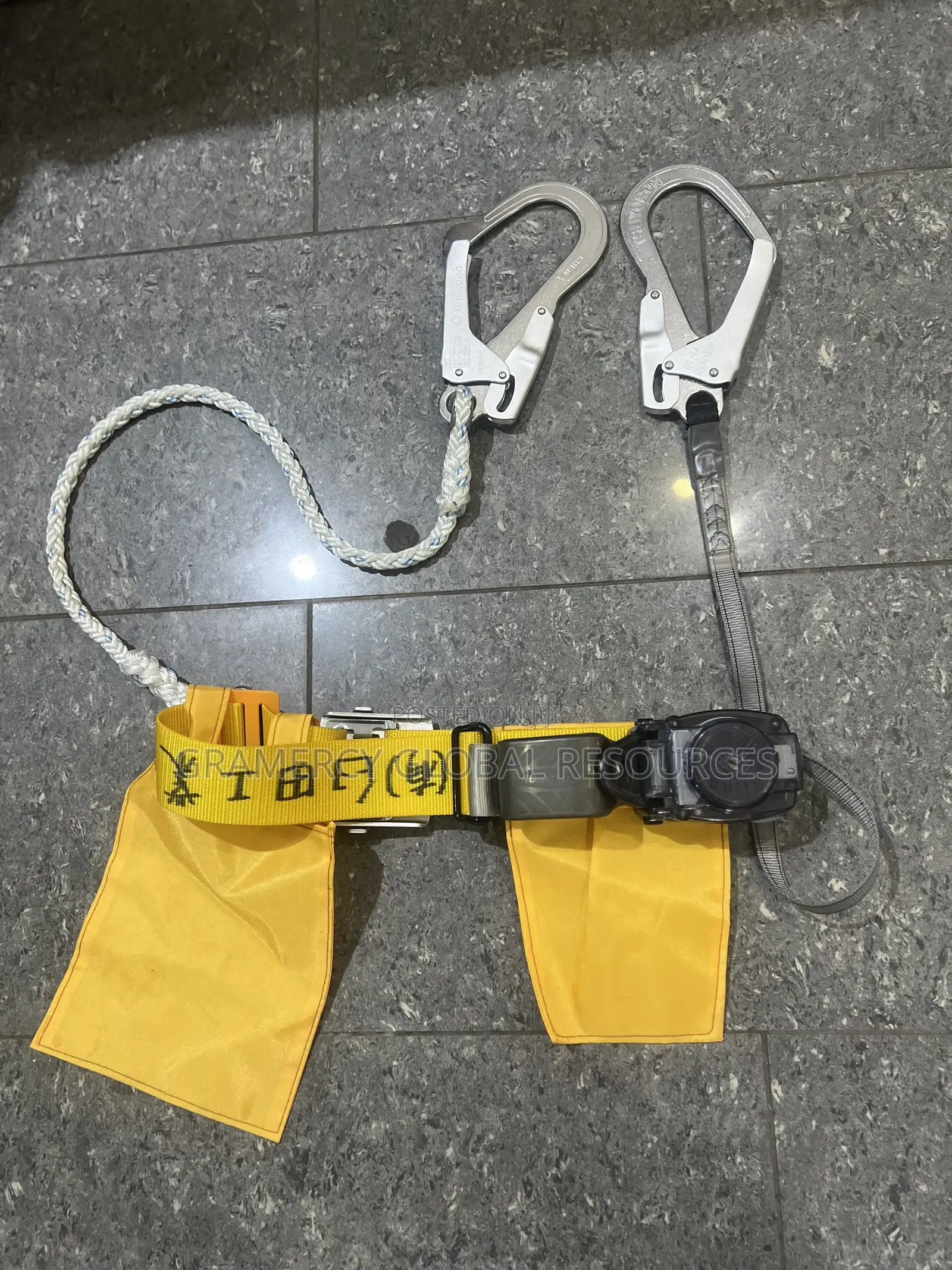 Original Fujii Denko Pole Safety Belt Harness Japan Standard