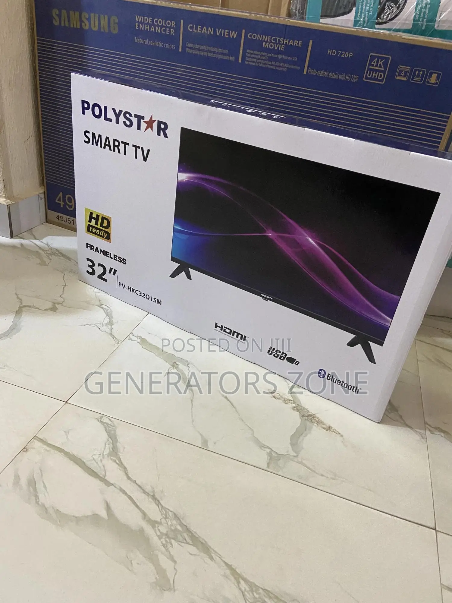 Amazing Polystar Smart TV 32inch