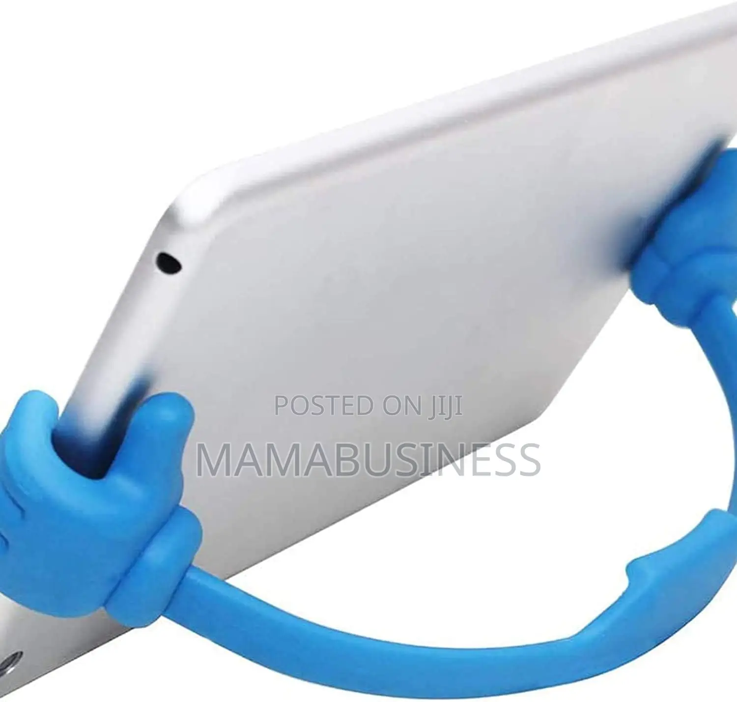Thumbs Up Ok Stand For Mobile Phones And Tablets - Blue