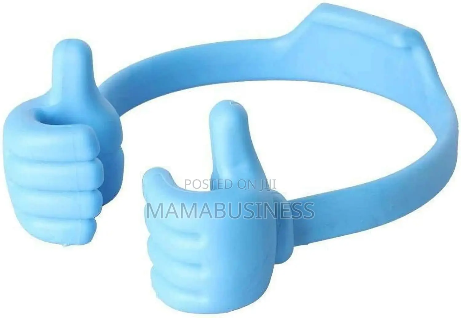 Thumbs Up Ok Stand For Mobile Phones And Tablets - Blue