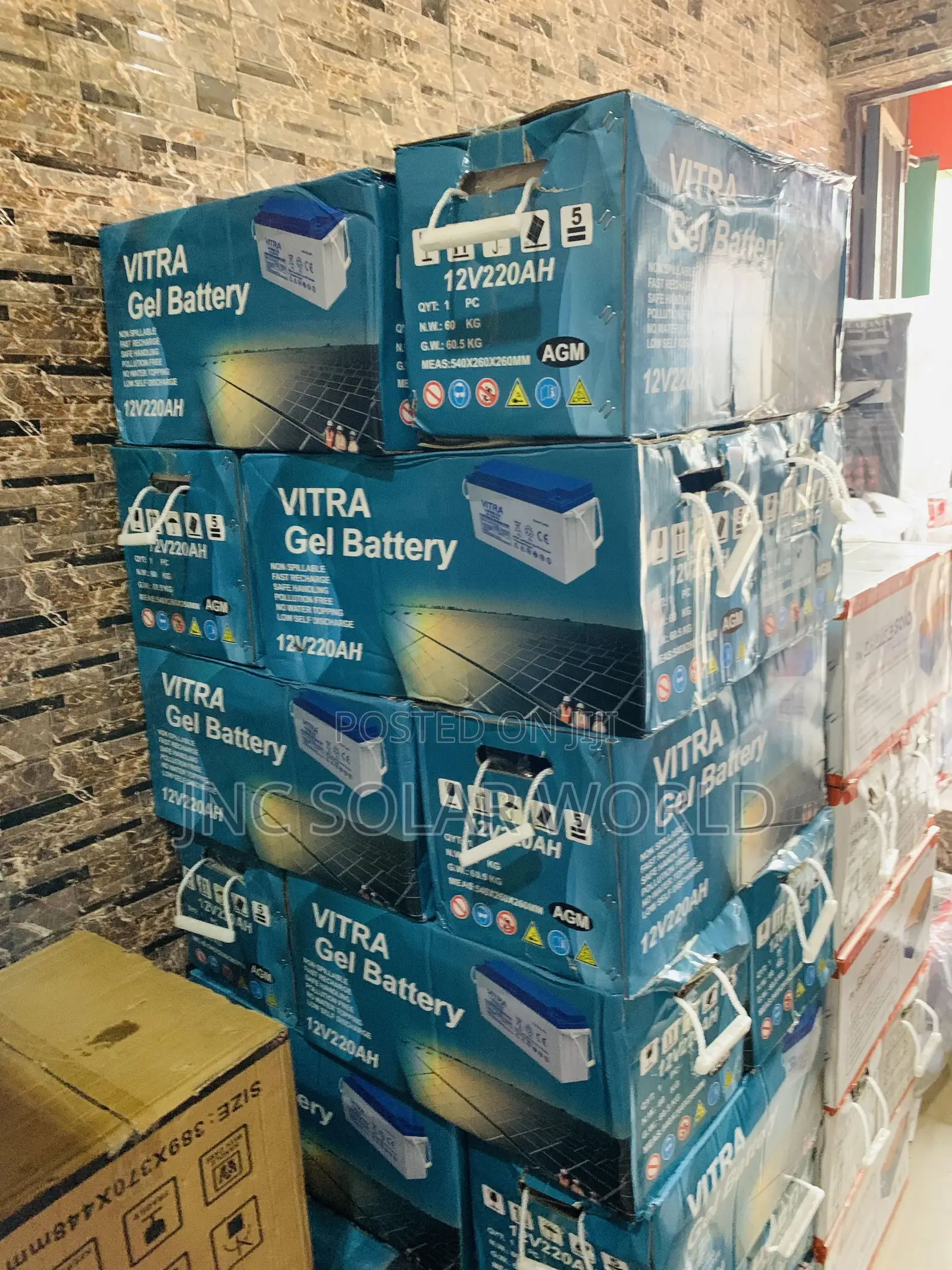 220ah/12 Vitra Dry Cell Battery