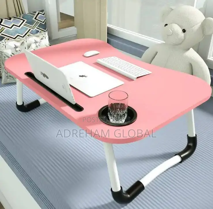 Laptop Table With Drawer and Cup Holder
