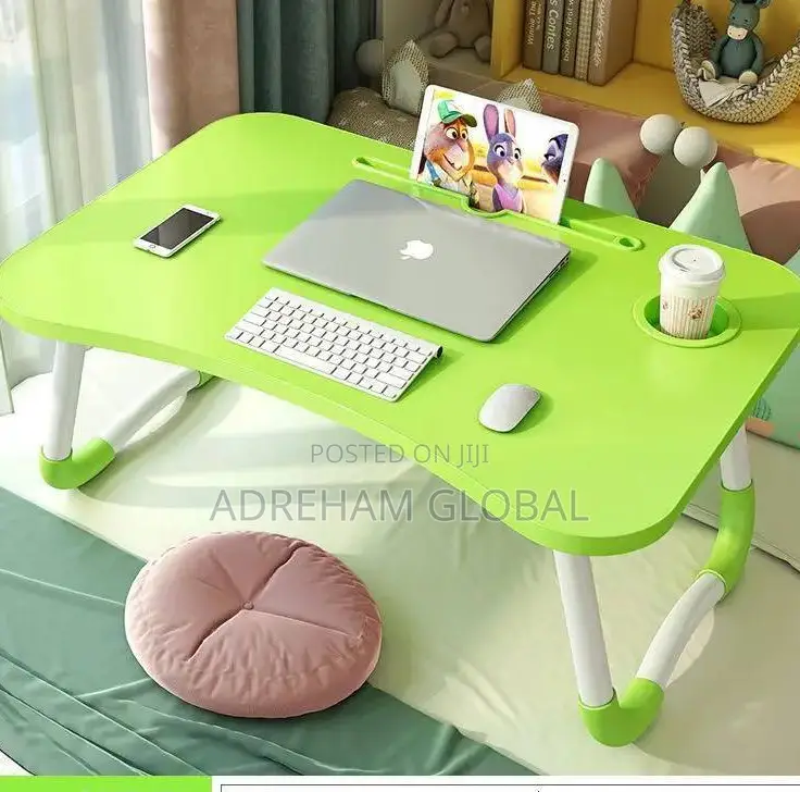 Laptop Table With Drawer and Cup Holder