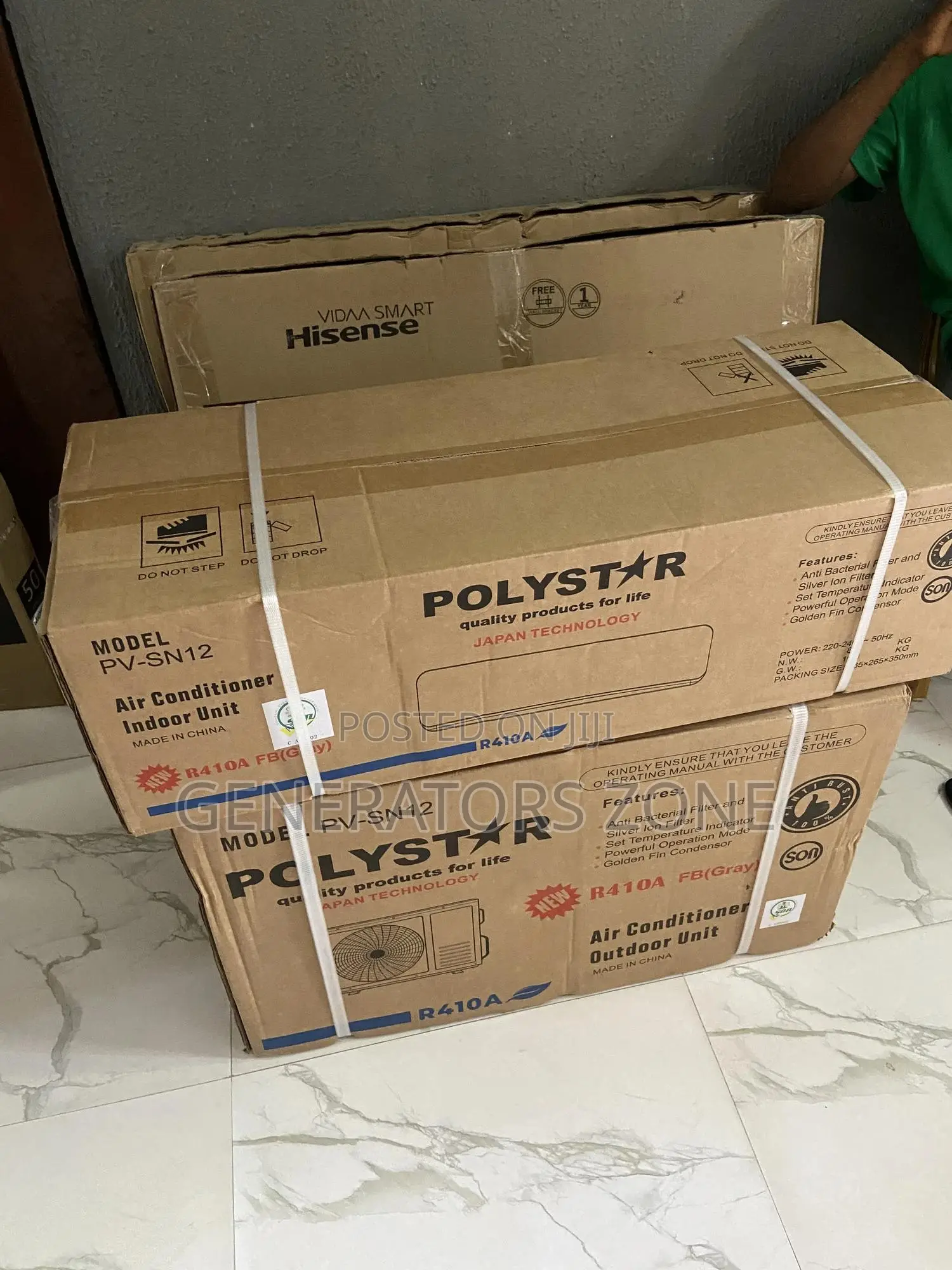 Brand New Non-Inverter 1.5hp Polystar AC