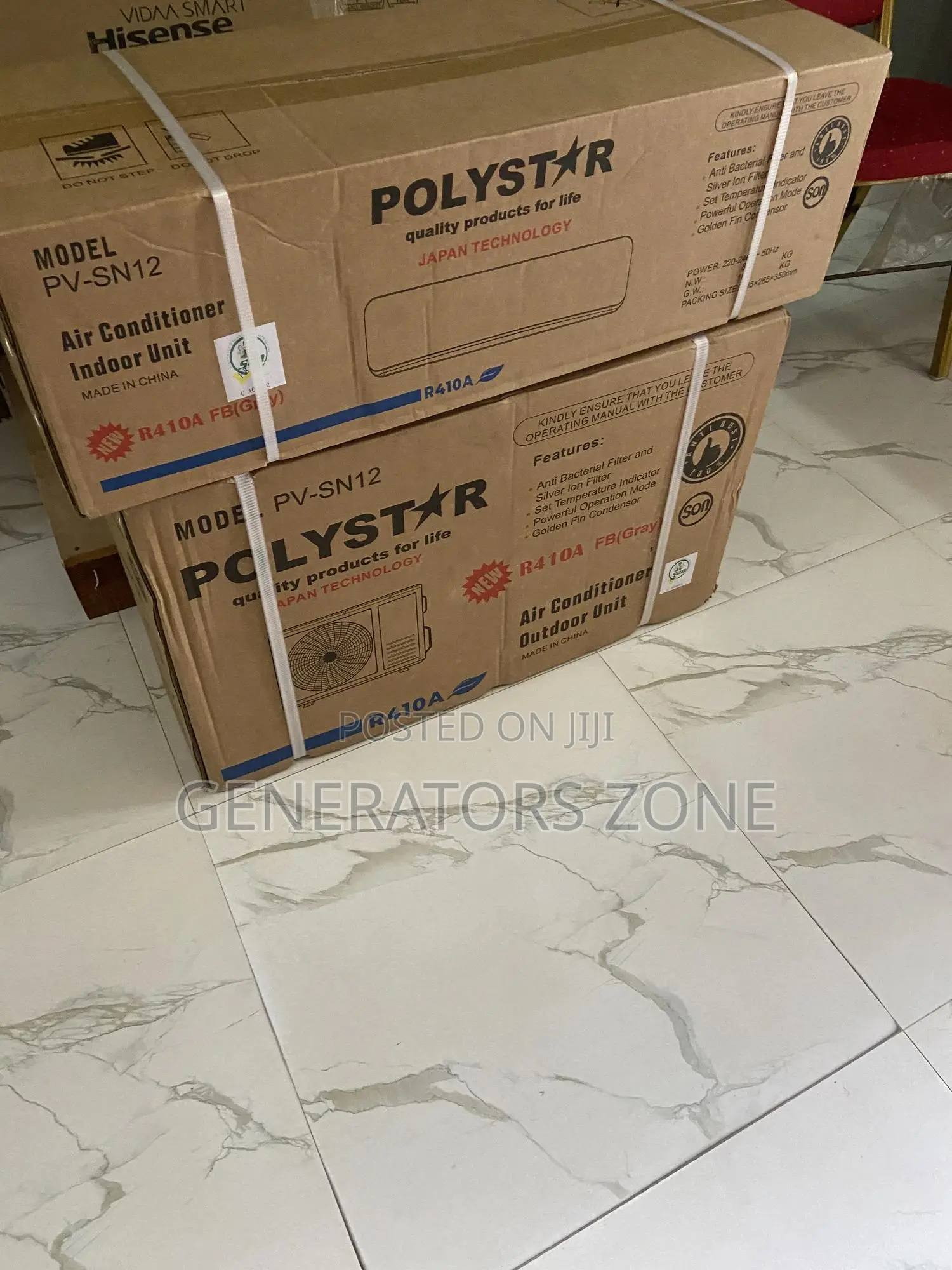 Environment Friendly 1.5hp Non-Inverter Polystar AC