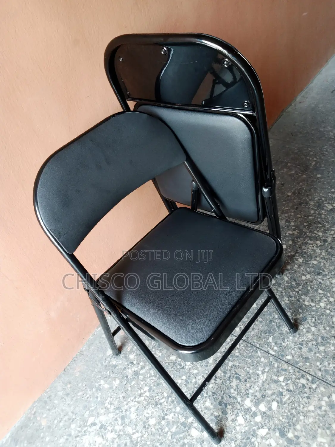 Folding Leather Chair