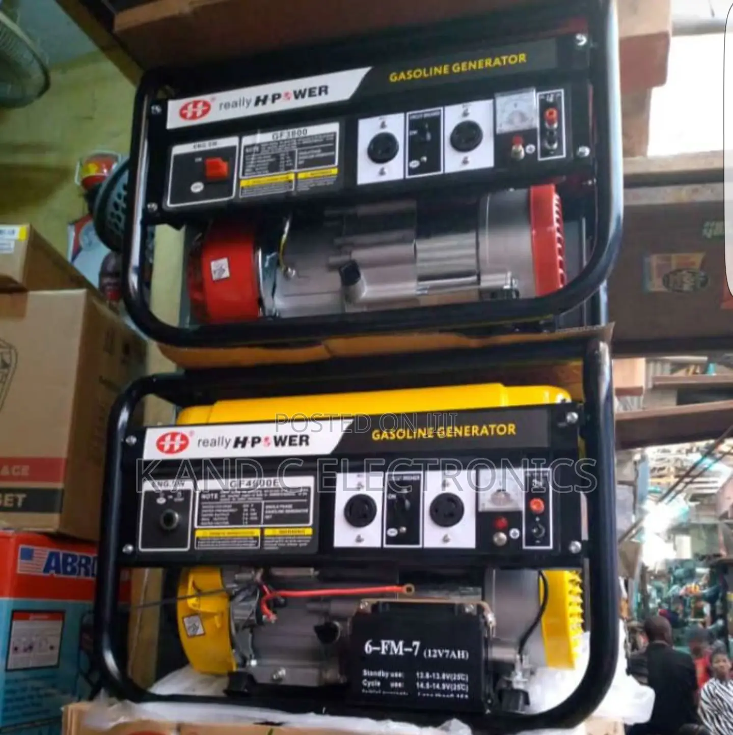H Power 3.5kva Petrol Generator With Warranty