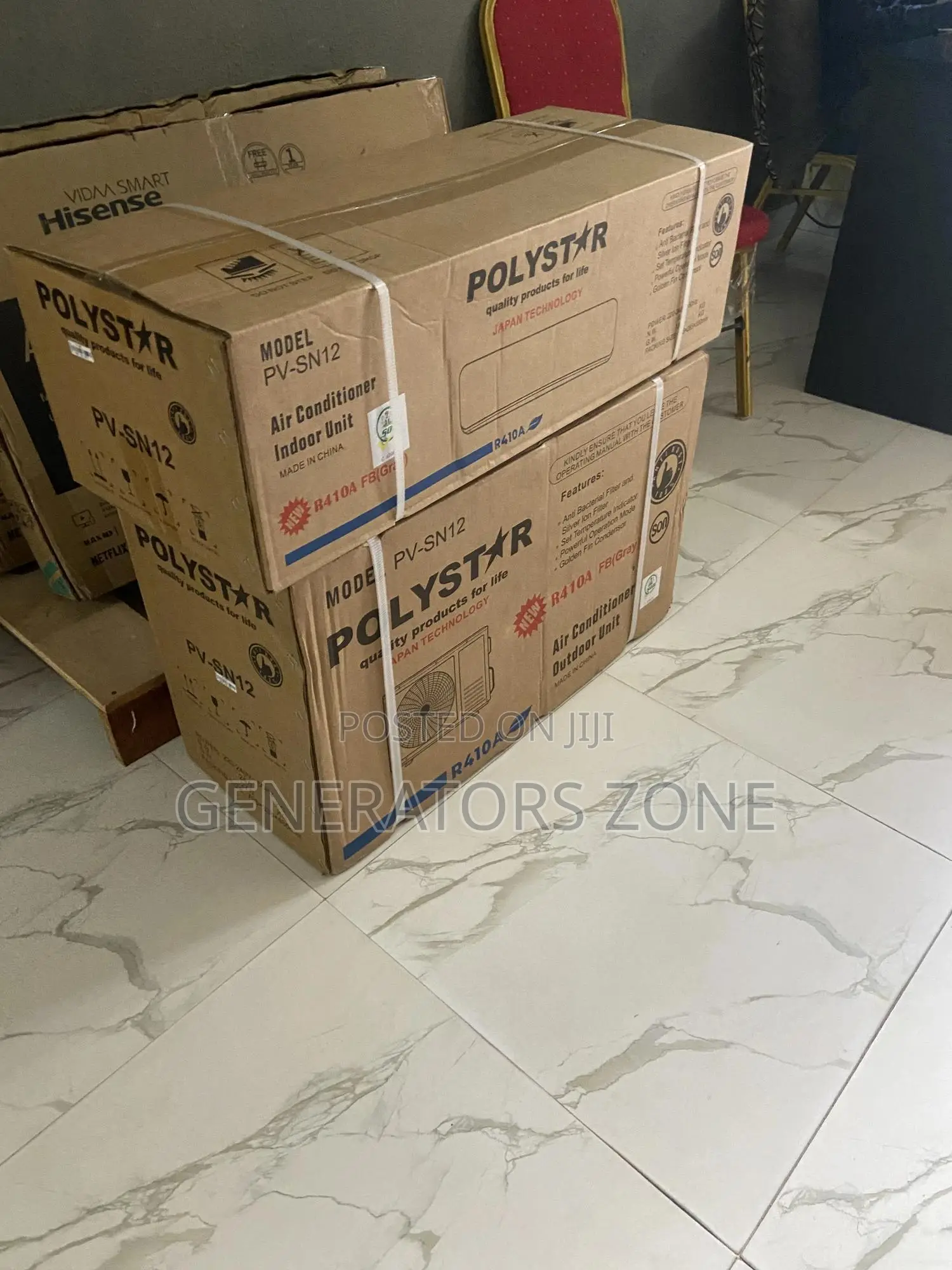 Environment Friendly Polystar Non-Inverter AC [Pv-12] 1.5hp