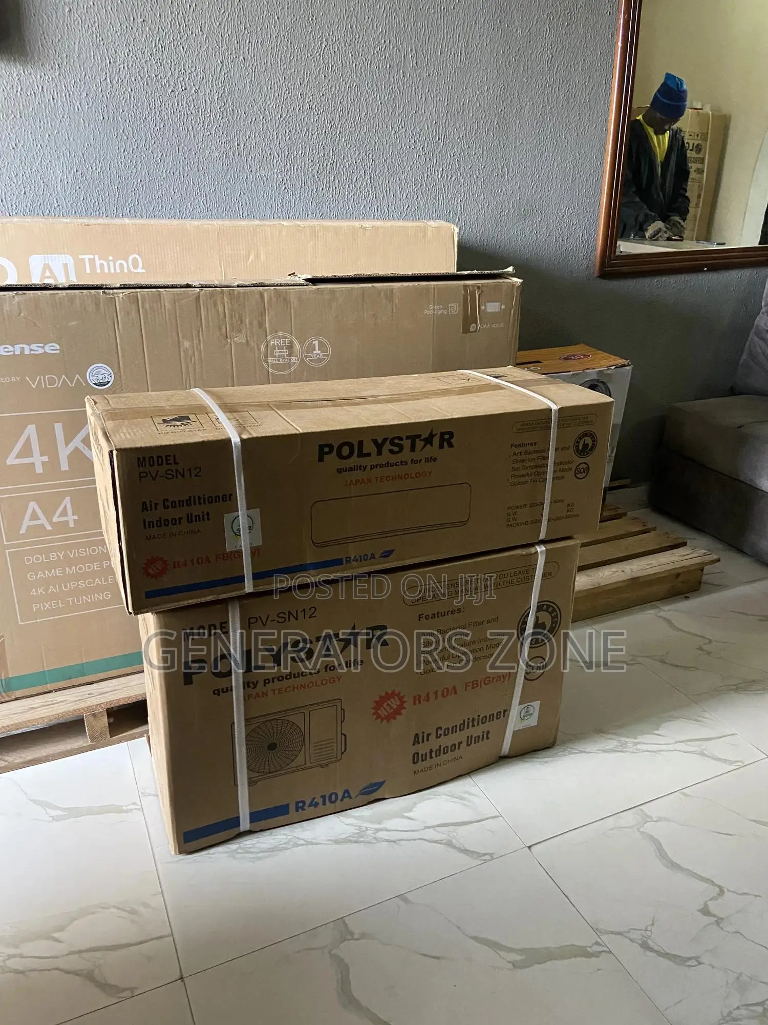 Affordable 1.5hp Non-Inverter Polystar AC