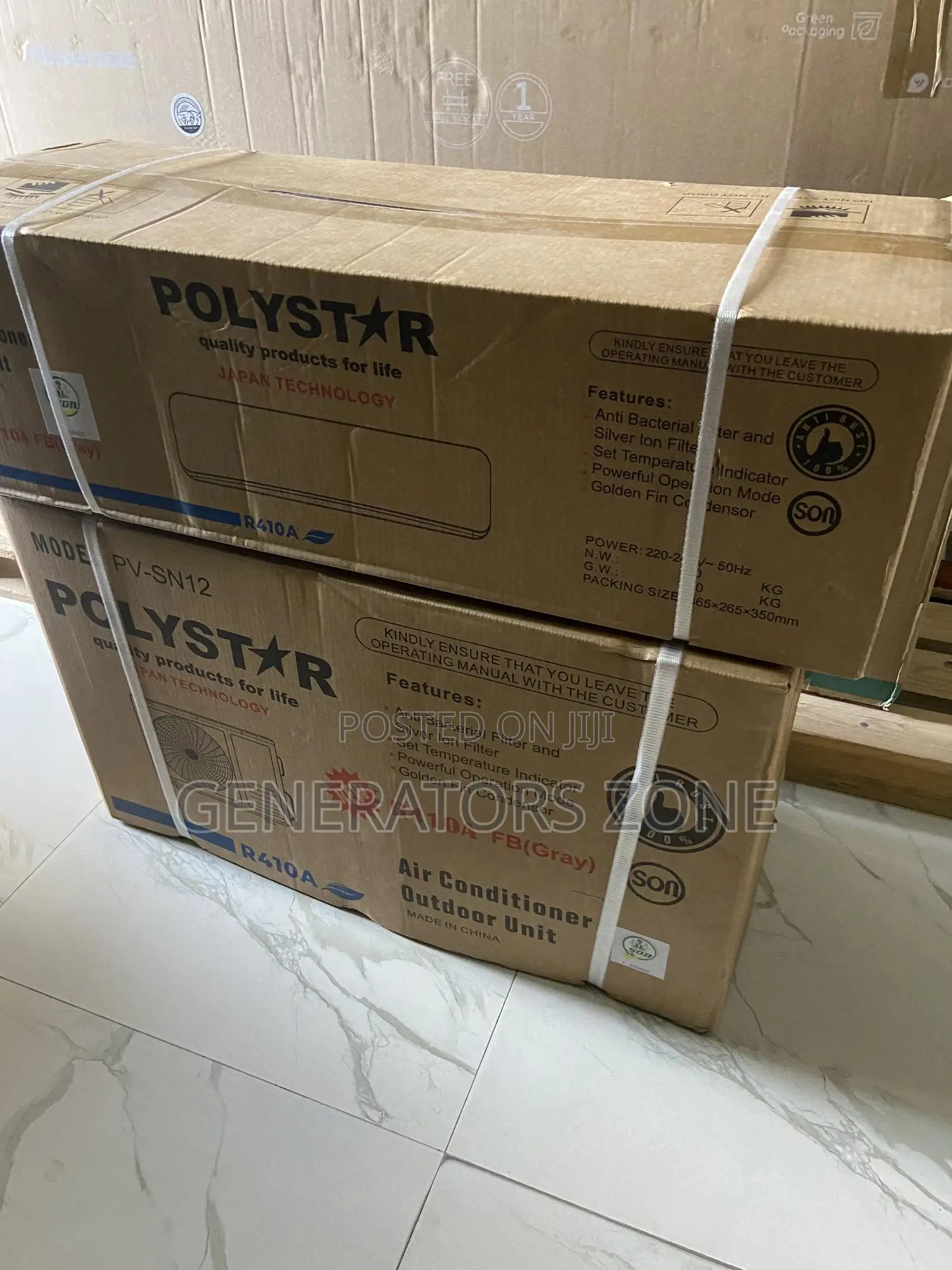 Polystar Non-Inverter 1.5hp Ac[Pv-Sn12]
