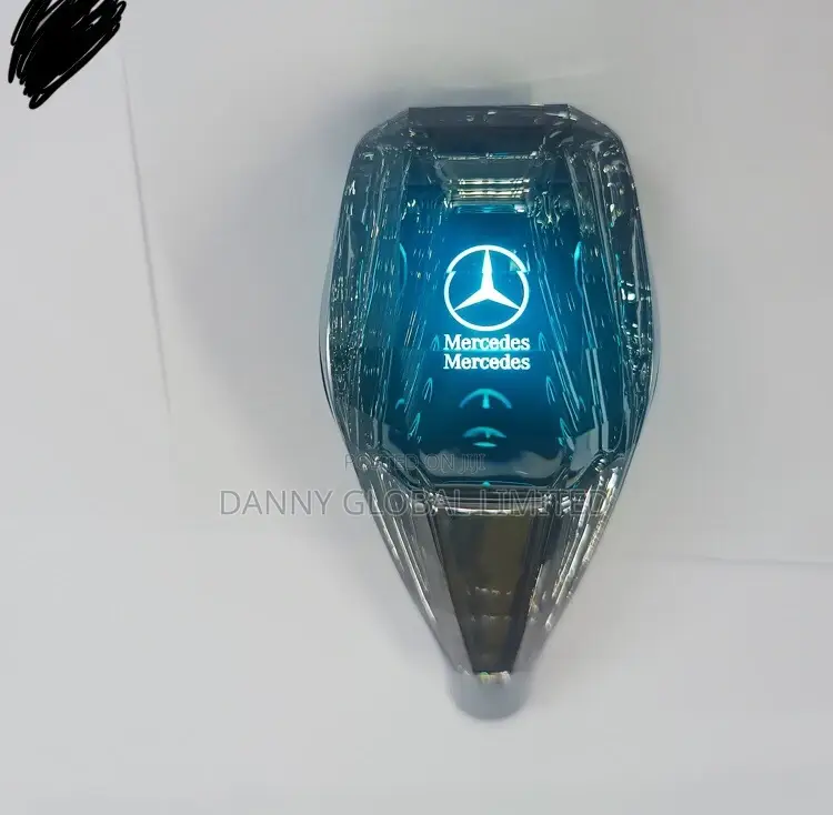 Unique Universal Fit Glass Glowing Gear Knob
