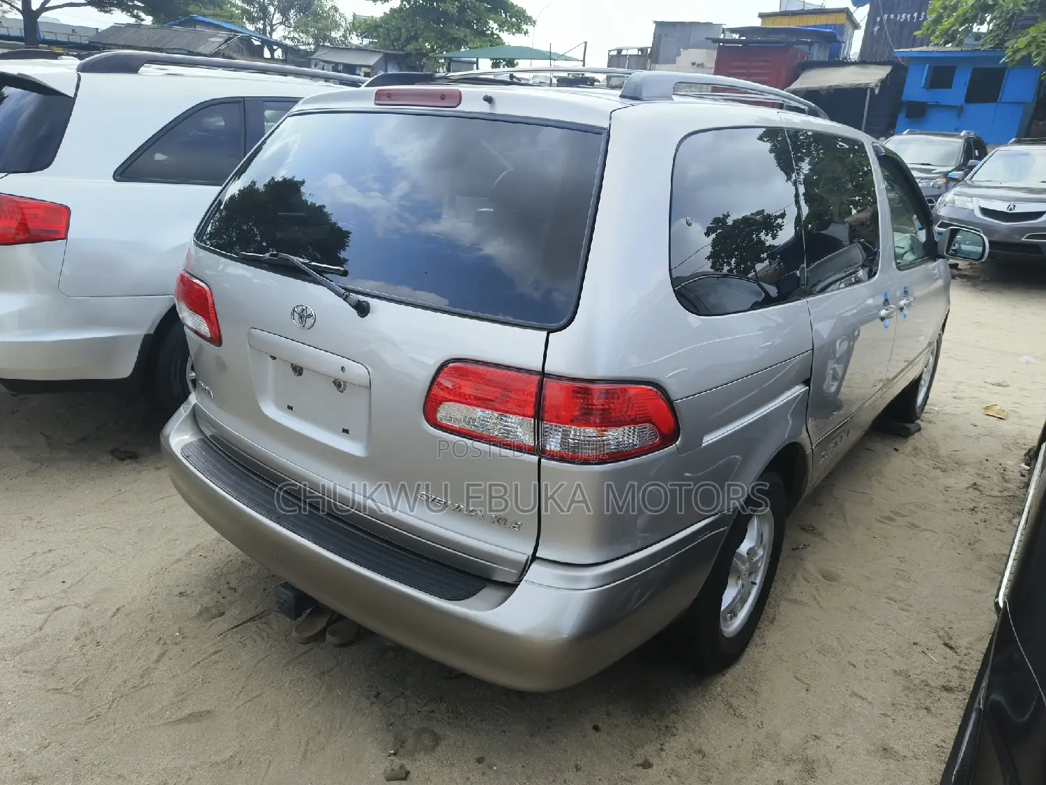 Toyota Sienna XLE 2003 Silver