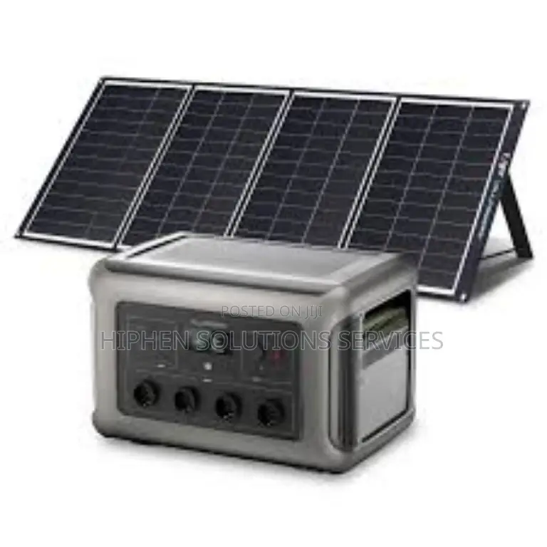 2000W Solar Generator With Battery