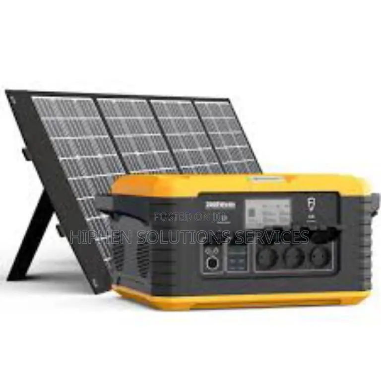 2000W Portable Power Station Solar Generator Kit