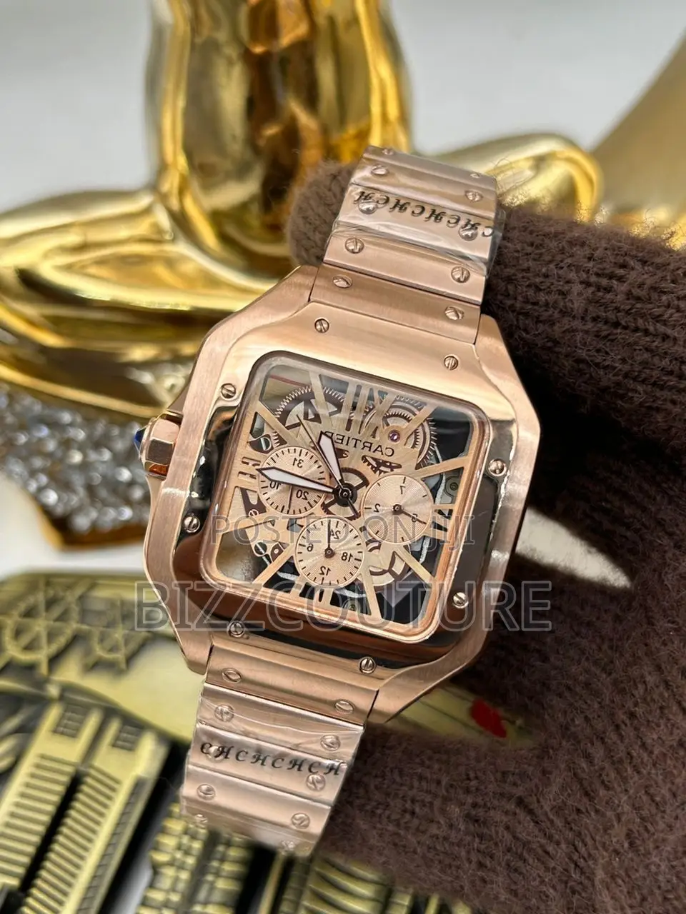 Original CARTIER GOLD CHAIN WATCH Available in Store