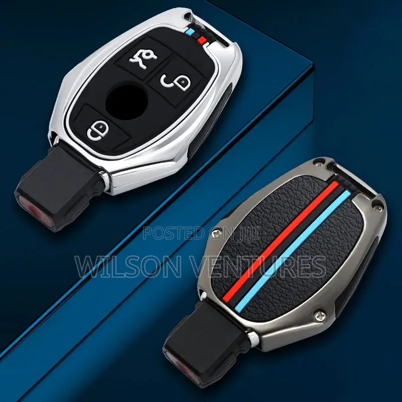 Alloy Car Key Case Protector Cover For Mercedes Benz