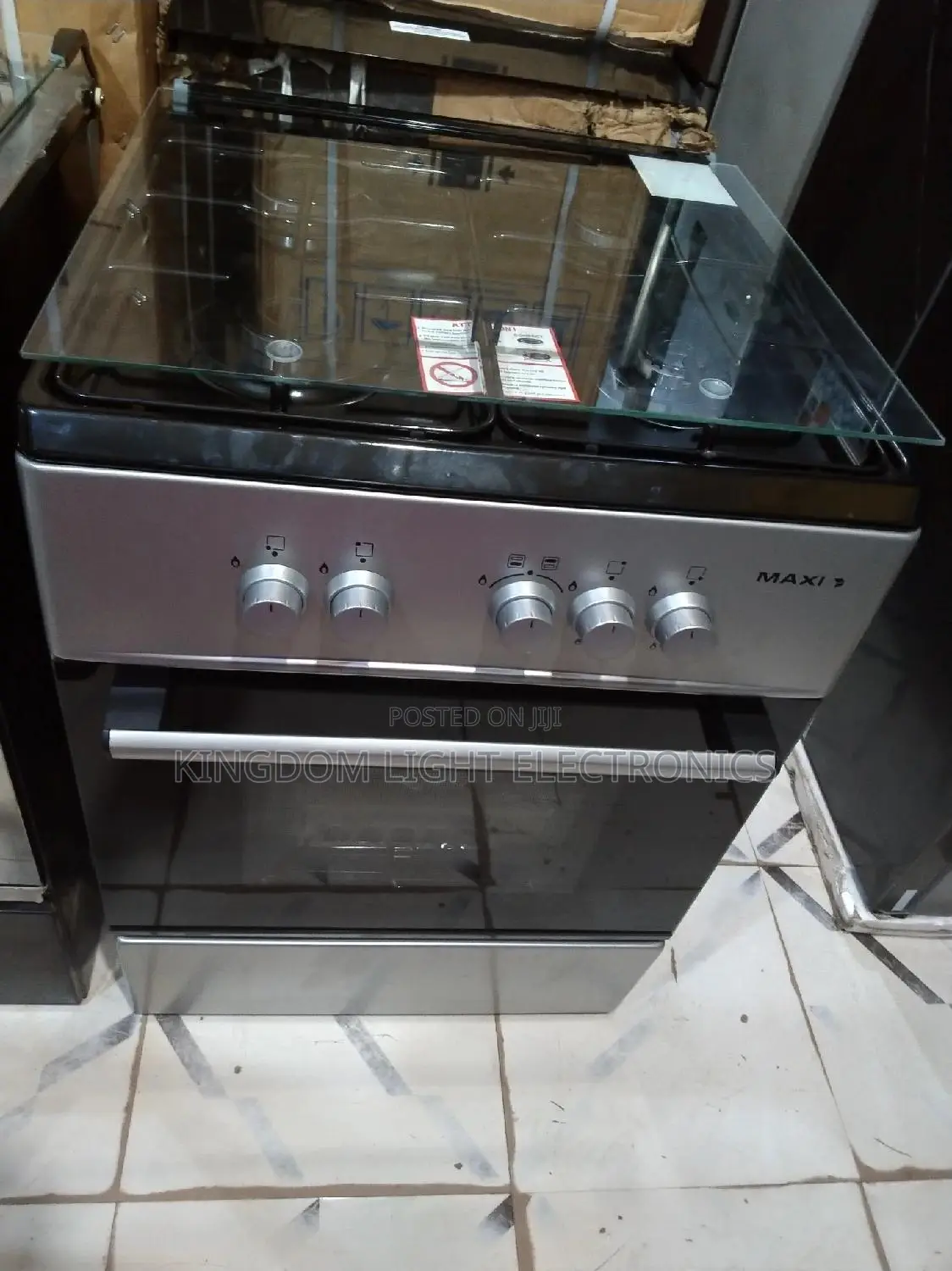 Original Maxi 60x60cm 4 ALL Gas Cooker.