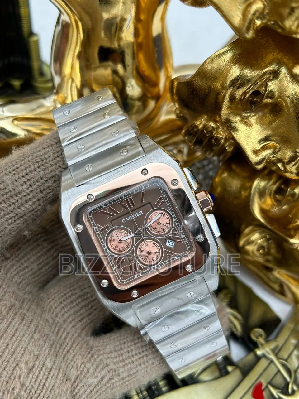 Original CARTIER SILVER CHAIN WATCH Available in Store