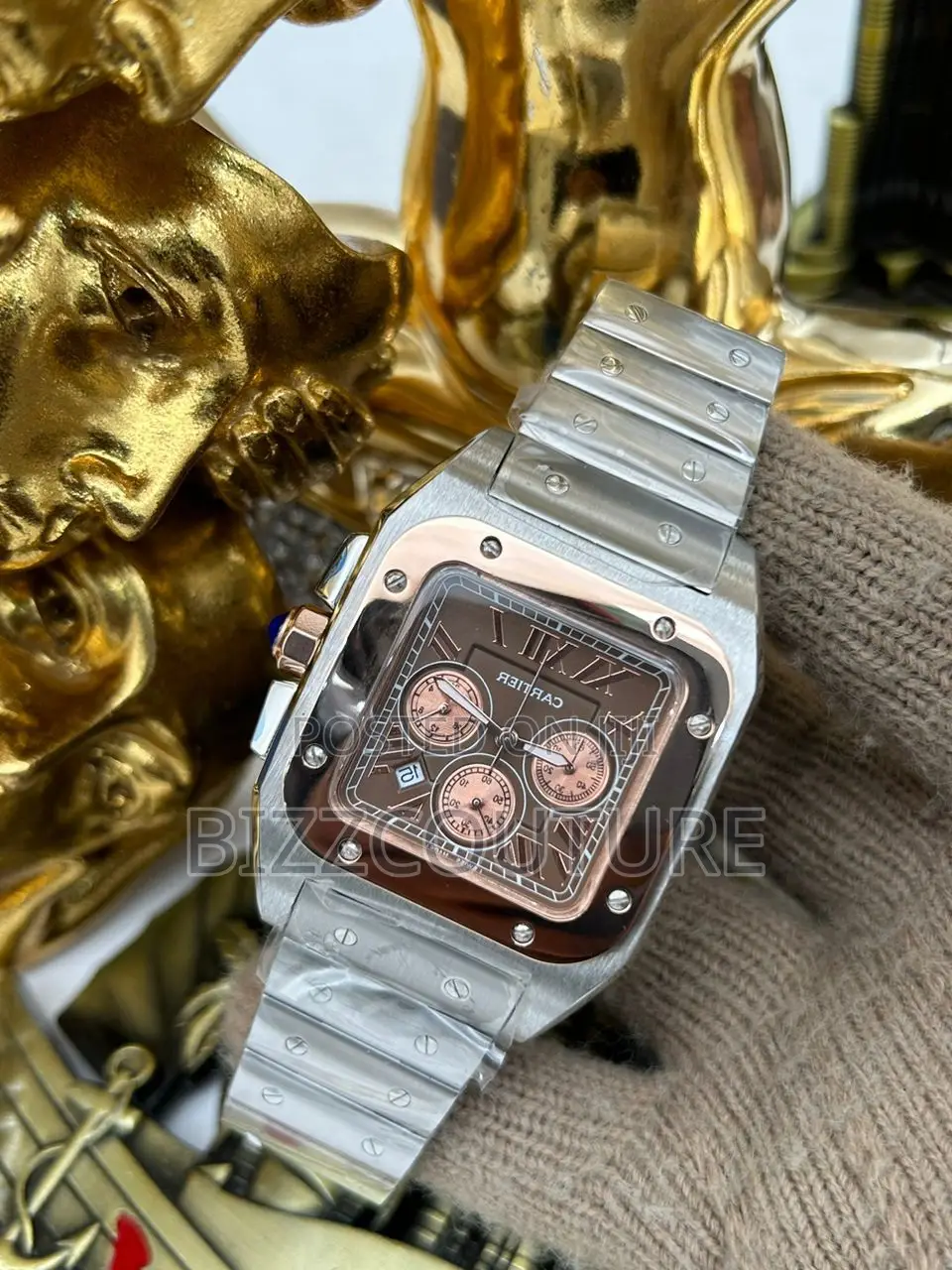 Original CARTIER SILVER CHAIN WATCH Available in Store