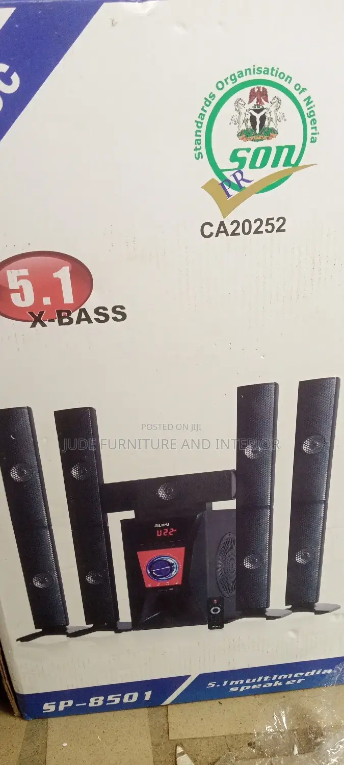 Powerful 5 Speakers Home Theater