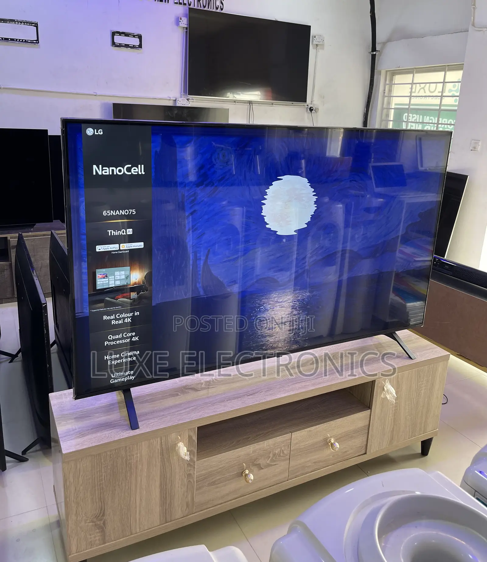 65 Inches LG NANOCELL Webos Aithinq Smart Tv